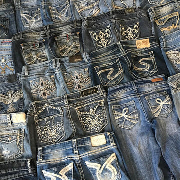 Y2K Vintage Embroidered Jeans
